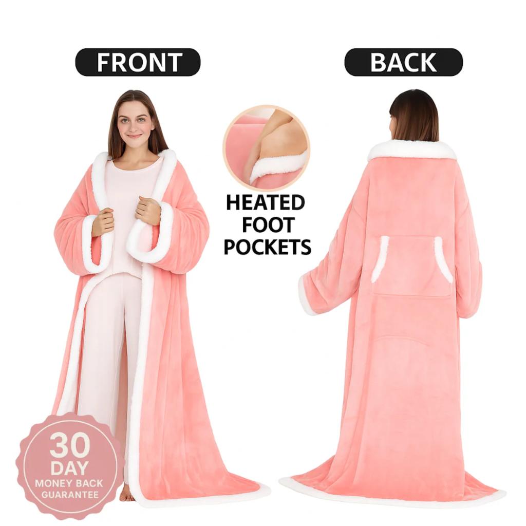 TryHuggies Wearable Heated Blanket